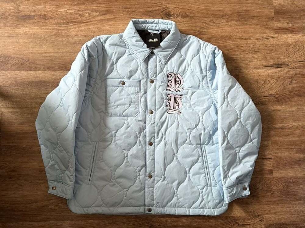 FELT NY Baby Blue Quilted Jacket